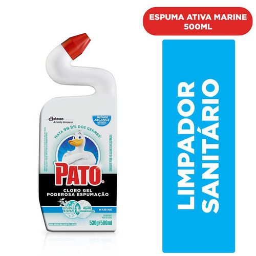 Limpador Sanitário Cloro Gel Marine Pato 500ml