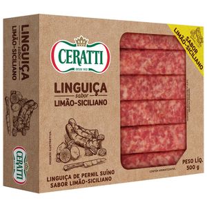 Linguiça de Pernil com Limão Siciliano Ceratti 400g