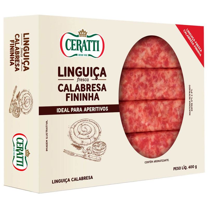 Linguica-Fresca-Calabresa-Fininha-Ceratti-400g