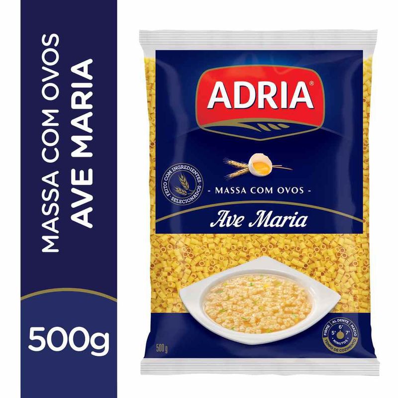Macarrao-Ave-Maria-Com-Ovos-Adria-500g