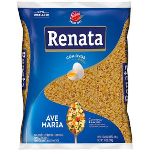 Macarrão Ave Maria com Ovos Renata 500g