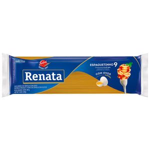 Macarrão Espaguetinho com Ovos Renata 500g