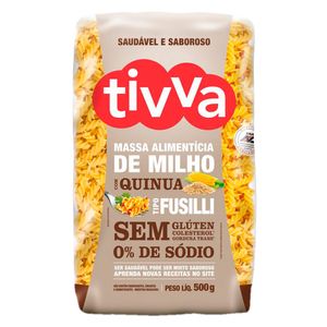 Macarrão Fusili com Quinua Sem Glúten Tivva 500g