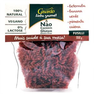 Macarrão Fusilli de Beterraba Casarão 300g