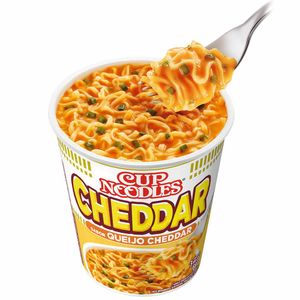 Macarrão Instantâneo Cup Noodles Queijo Cheddar Nissin 69g