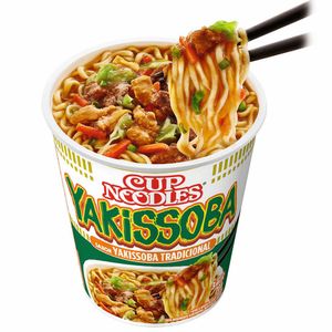 Macarrão Instantâneo Cup Noodles Yakissoba Nissin 70g