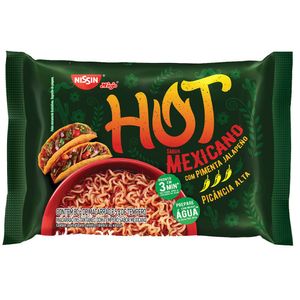 Macarrão Instantâneo Hot Sabor Mexicano Nissin Lámen 85g