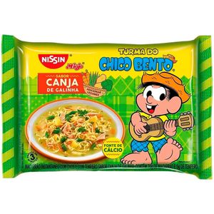 Macarrão Instantâneo Lámen Canja de Galinha Turma do Chico Bento Nissin 75g