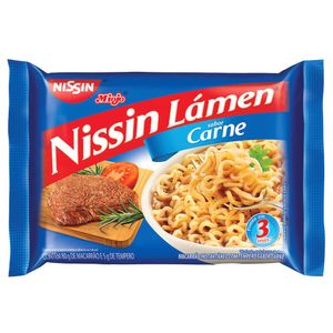 Macarrão Instantâneo Sabor Carne Nissin Lámen 85g
