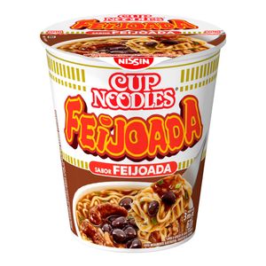 Macarrão Instantâneo sabor Feijoada Cup Noodles Nissin 67g