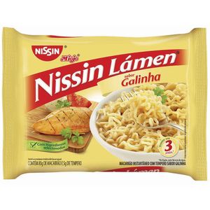 Macarrão Instantâneo Sabor Galinha Nissin Lámen 85g