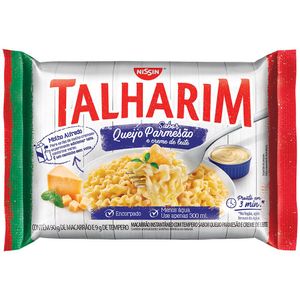 Macarrão Instantâneo Sabor Queijo Parmesão com Creme de Leite Talharim Nissin 99g