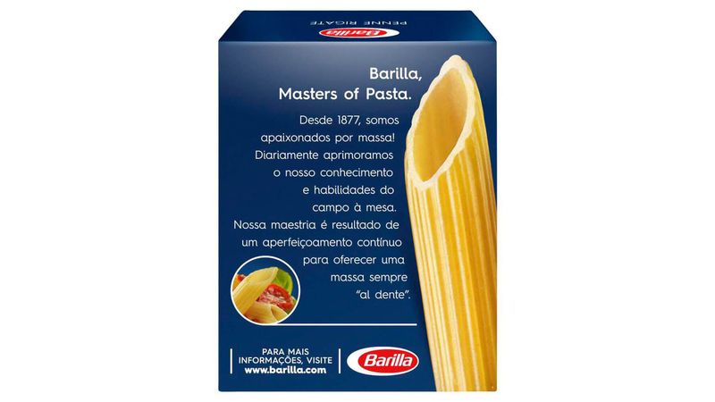 Macarrão Italiano Mini Penne Rigate Barilla 500g  Mambo Supermercado São  Paulo - Mambo Supermercado São Paulo