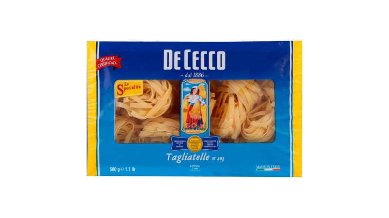 Macarrão De Cecco Tagliatelle Nº 203 – 500g – Empório Frei Caneca