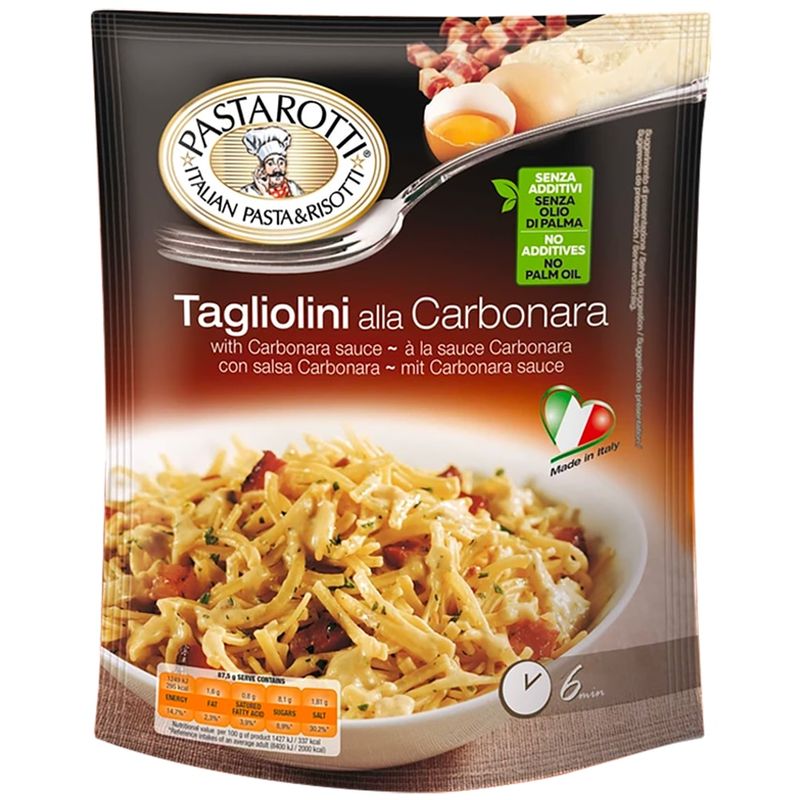 Macarrao-Italiano-Tagliolini-A-Carbonara-Pastarotti-175g