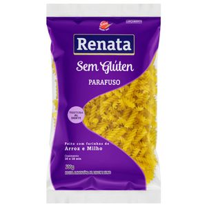 Macarrão Parafuso Sem Glúten Renata 500g