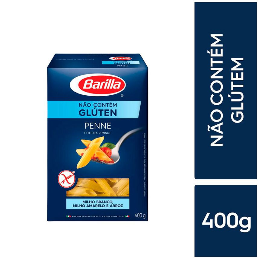 Penne Rigate sans gluten - Barilla - 400g