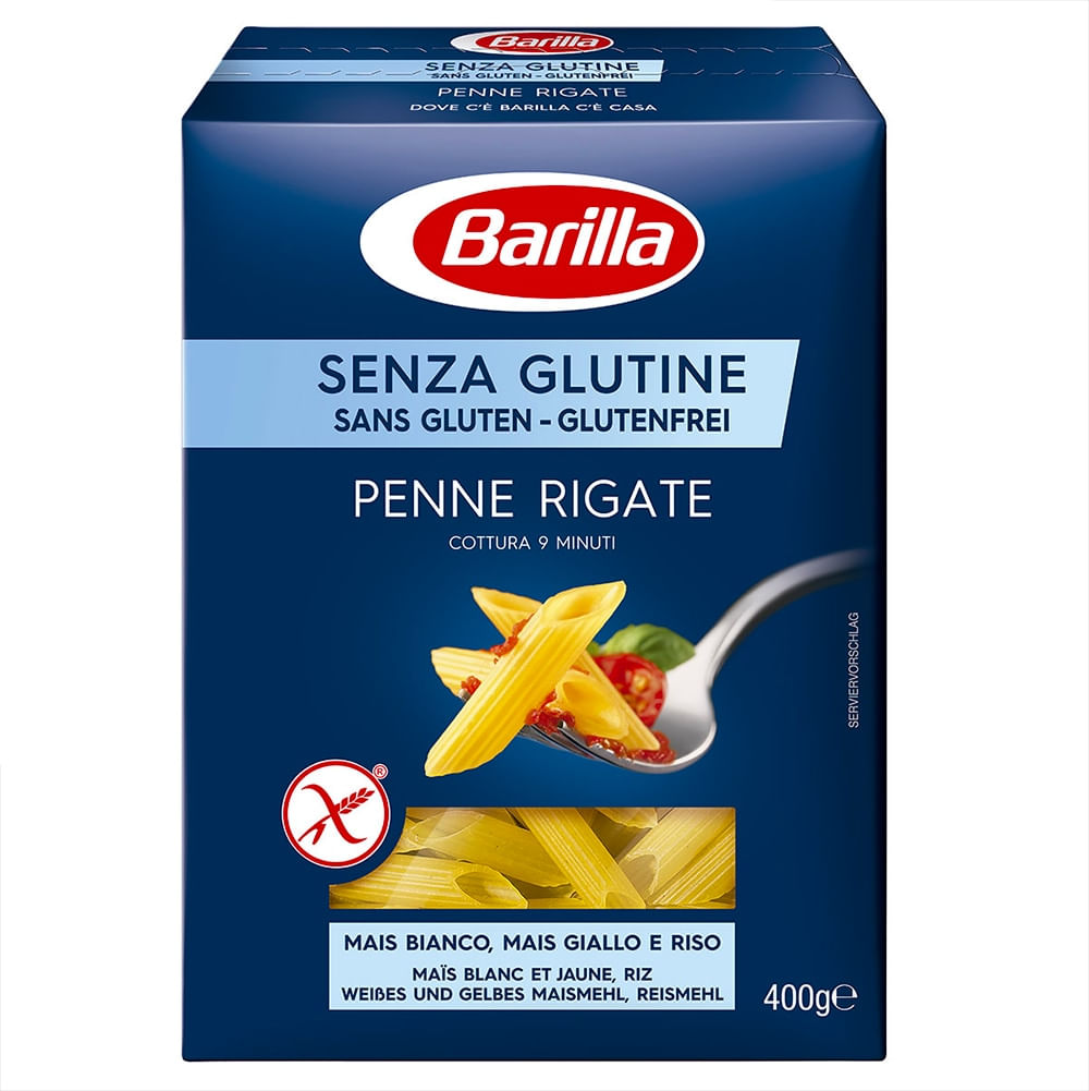 Macarrão Penne Rigate Sem Glúten Barilla 400g | Mambo Supermercado São ...