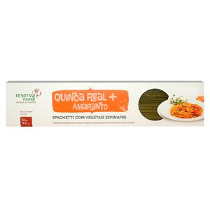 Macarrão Sphaguetti Verde Sem Glúten Quinoa Real 300g