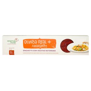 Macarrão Sphaguetti Vermelho Sem Glúten Quinoa Real 300g