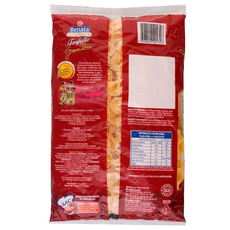 Macarrao-Superiore-Farfalle-Renata-500g