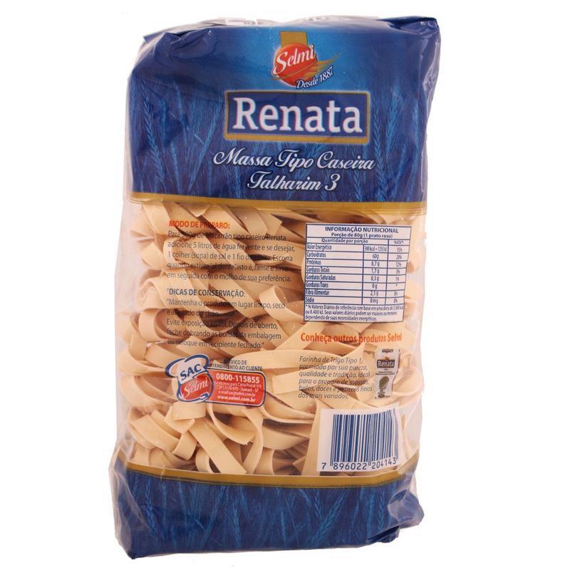 Macarrao-Talharim-Nc2ba3-Renata-500g