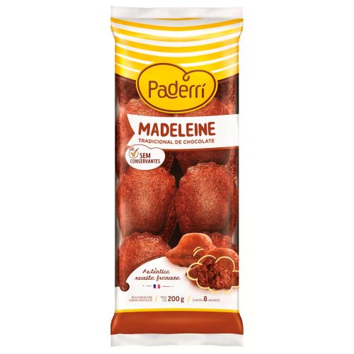 Madeleine de Chocolate Paderrí 200g