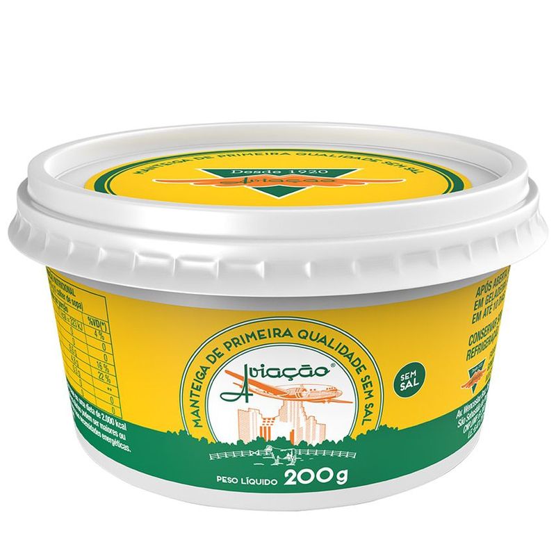 Manteiga-Sem-Sal-Aviacao-Pote-200g