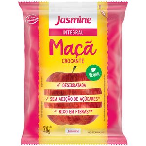 Maçã Crocante Sem Adição de Açúcar Jasmine 40g