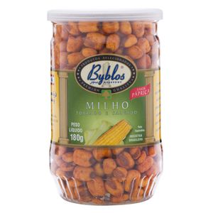 Milho Torrado Salgado Páprica Byblos 180g