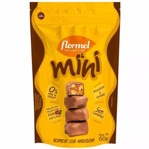 Mini Bombom com Amendoim  Flormel  60g