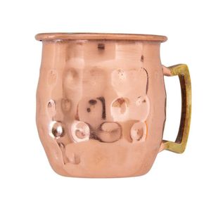 Mini Caneca Moscow Mule em Inox Bronze Mimo 60ml