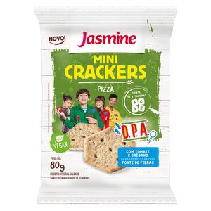 Mini Cracker Integral de Pizza Jasmine 80g