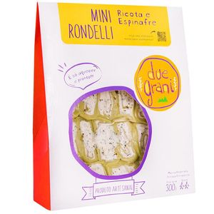 Mini Rondelli  Ricota e Espinafre Due Grani 300g
