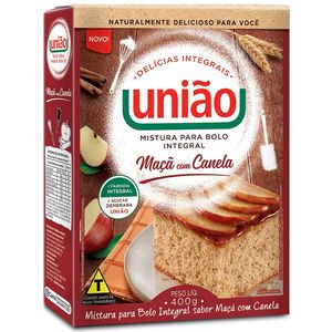 Mistura Integral para Bolo de Maçã com Canela União 400g
