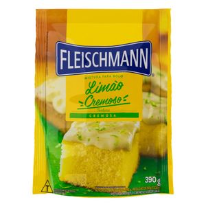 Mistura para Bolo Cremoso Limão Fleischmann 390g
