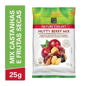 Mix de Frutas Nutty Berry Nature's Heart 25g