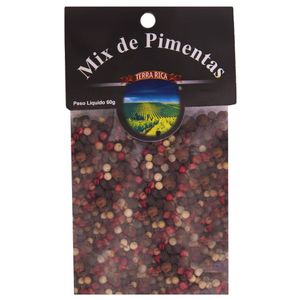 Mix de Pimentas Terra Rica 60g
