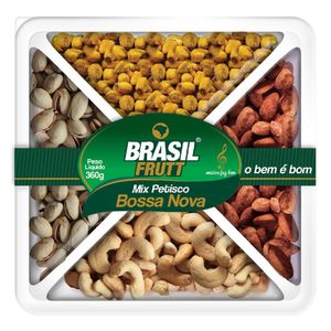 Mix Petisco Bossa Nova Brasil Frutt 360g