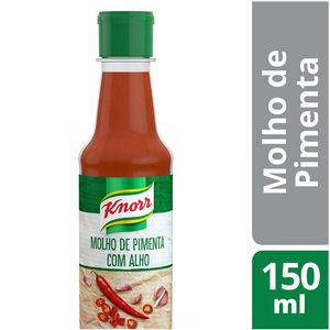Molho de Pimenta com Alho Knorr 150ml