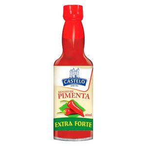 Molho de Pimenta Forte Castelo 60ml