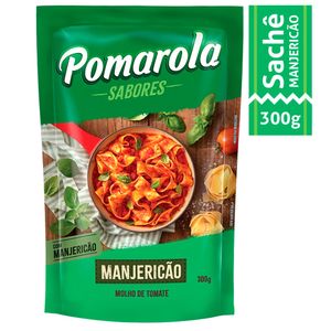 Molho de Tomate Caseiro Manjericão Pomarola 300g