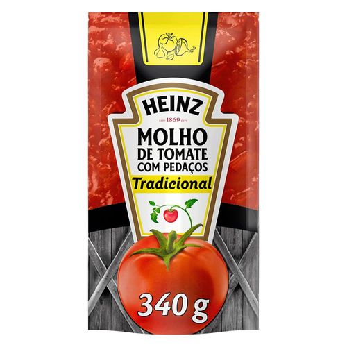 Molho de Tomate Tradicional Heinz 340g