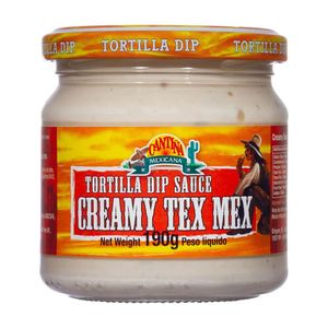 Molho Creme Azedo Creamy Tex Mex Sauce Cantiña Mexicana 190g