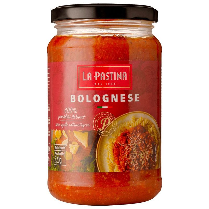 Molho-Italiano-Alla-Bolognese-la-Pastina-320g