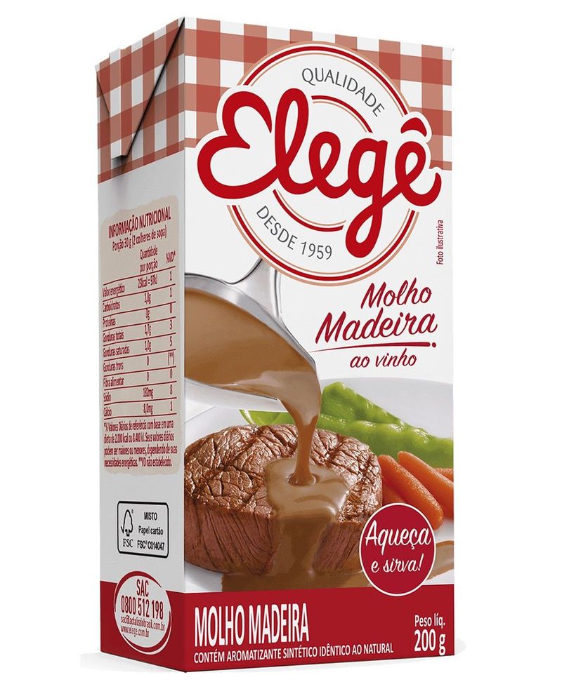 Molho-Madeira-Elege-200g