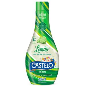 Molho para Salada de Limão Castelo 236ml
