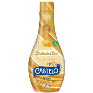 Molho para Salada Mostarda e Mel Castelo 236ml