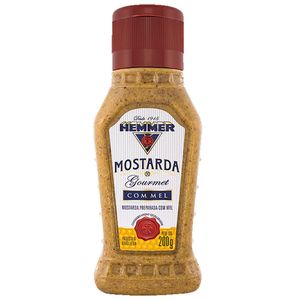 Mostarda Gourmet com  Mel Hemmer 200g