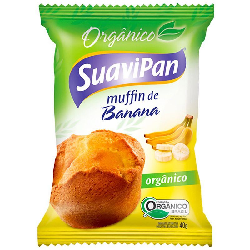 Muffin-Organico-de-Banana-Suavipan-40g